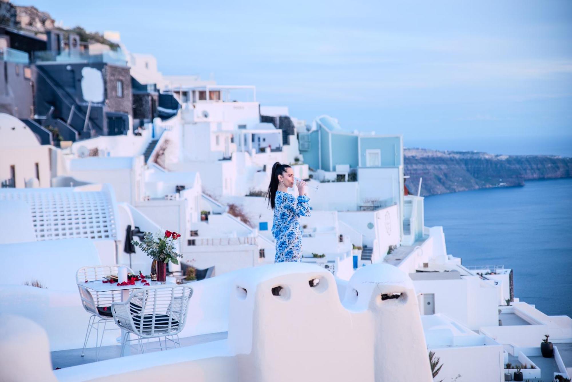 Heavens Edge Otel Imerovigli  Dış mekan fotoğraf